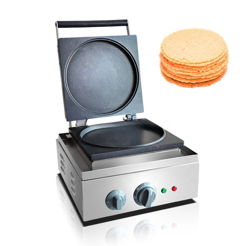 Commercial Nonstick 110v 220v Electric Double Heating industrial portable Crepe Pancake Waffle Maker