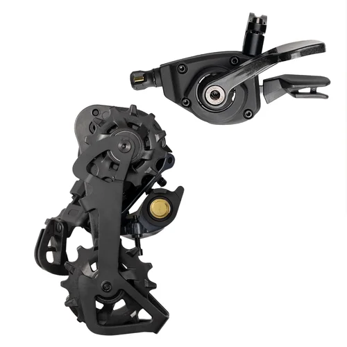 Imagen 2 del producto ¡NUEVO! Palanca de cambios de carbono de liberación bidireccional LTWOO TX 1x12 velocidades + estabiliza el desviador trasero de carbono de amortiguación 12s