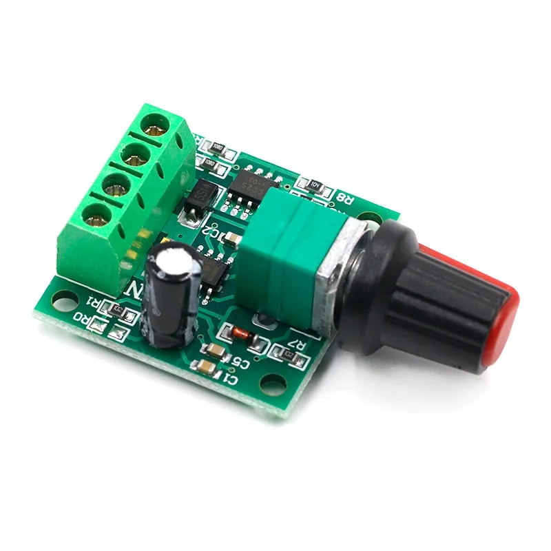 DC 1.8V 3V 5V 6V 12V PWM Motor Speed Controller Module Adjustable Speed Regulator Potentiometer Knob Switch Kit