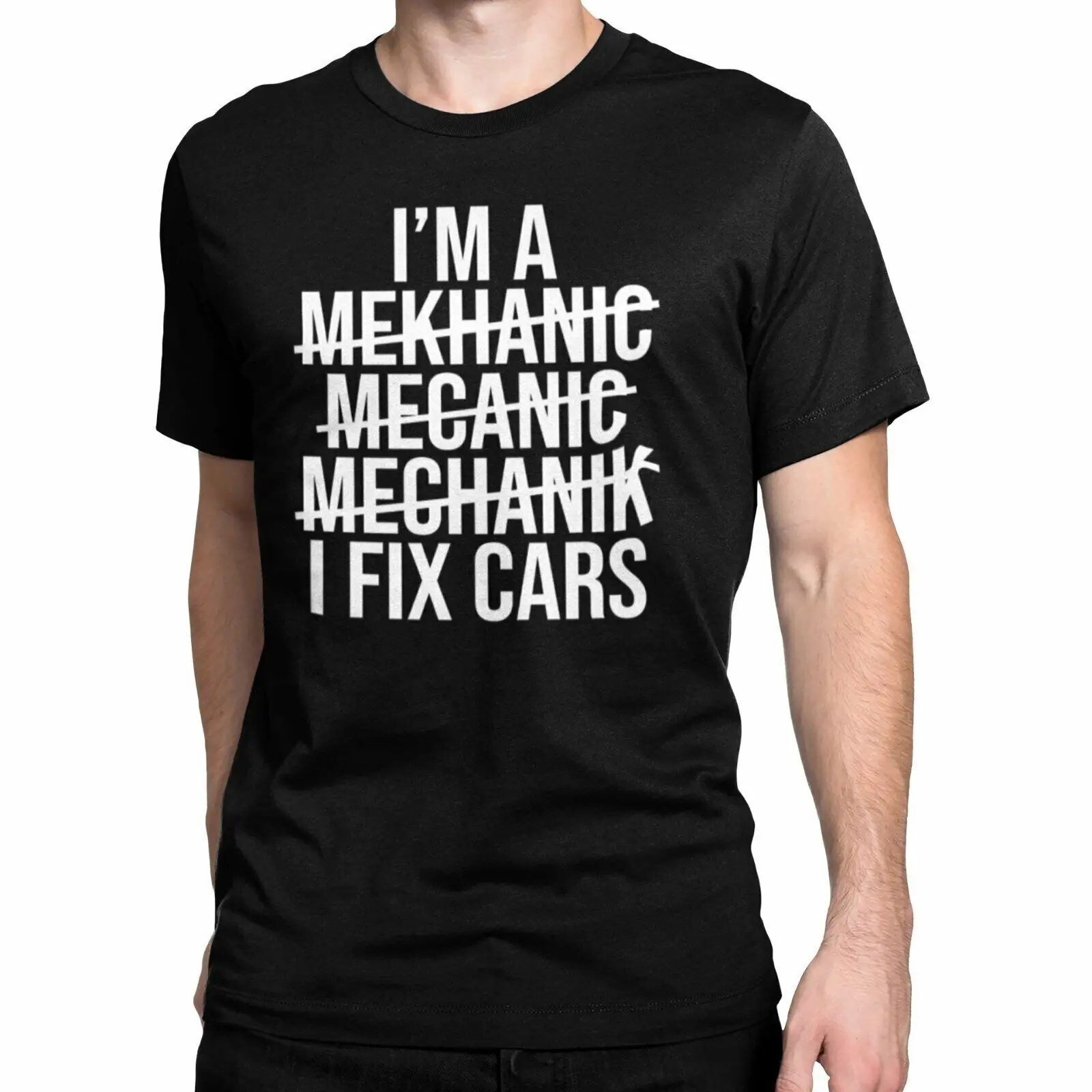 IM A MECHANIC I FIX CARS T Shirt Black S 3XL JDM Boost Funny Dad Turbo Race