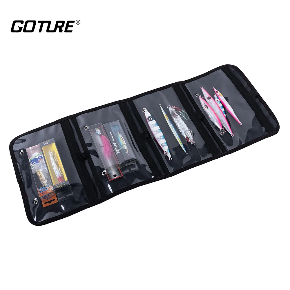 

Сумка для рыболовных снастей Goture Large Metal Jig, для морской рыбалки, для приманок и наживок, аксессуары для рыболовного снаряжения, 78.5x30см