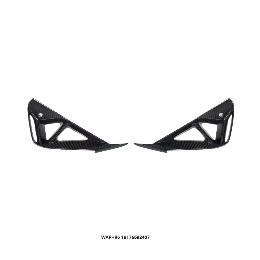 

Suitable forBMW 2 Series G42 Dry Carbon Fiber Front Bumper air Vent Front Grille Modification Fog Light Frame