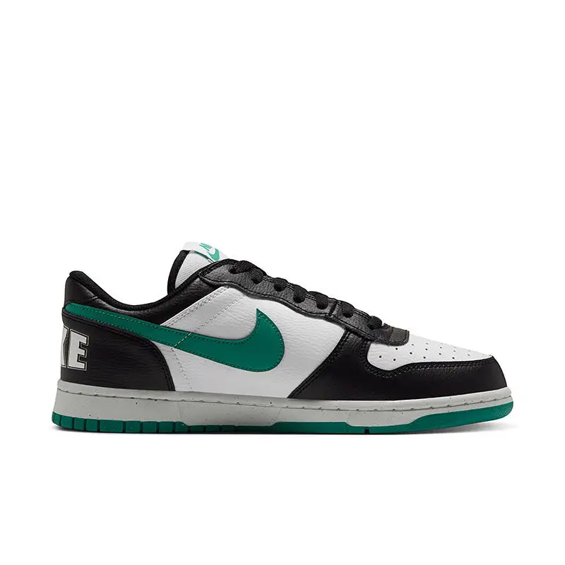 Nike Men Low Top Board Shoes 355152-019 Leather Synthetic Upper Rubber Outsole Anti Slip Classic Casual Sneakers