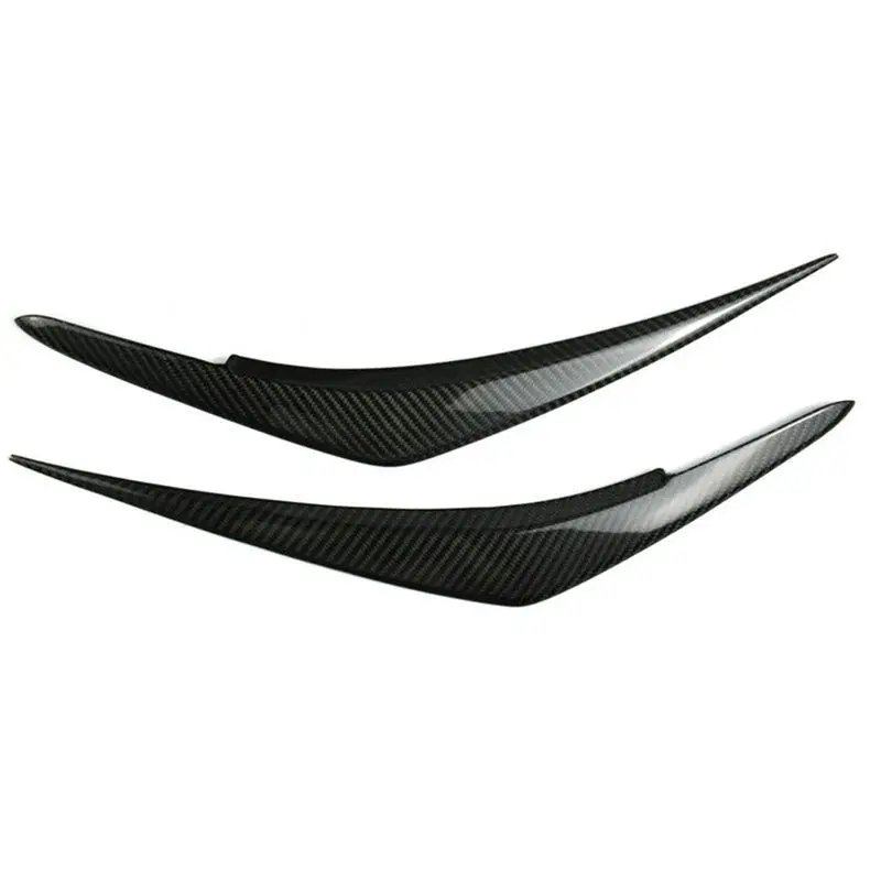 

A11M-Car Front Headlight Eyebrow Head Light Eyelid Eyebrow Carbon Fiber Trim For Subaru Impreza WRX STI 2022-2025