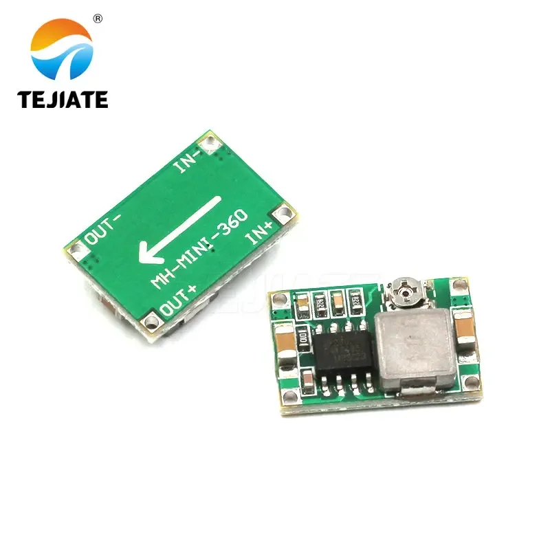 1 個 MP2307 MINI-360 航空モデル電源ボード DC-DC 調整可能な降圧/安定化電圧モジュール LM2596 よりも優れています