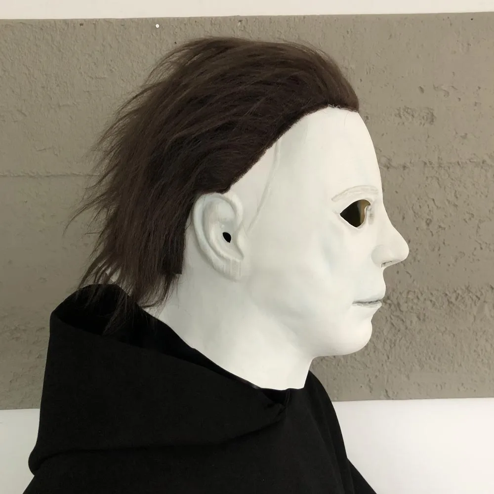1978 Michael Myers Mask Cosplay Horror Bloody Killer Demon Latex Helmet Halloween Carnival Masquerade Party Costume Props