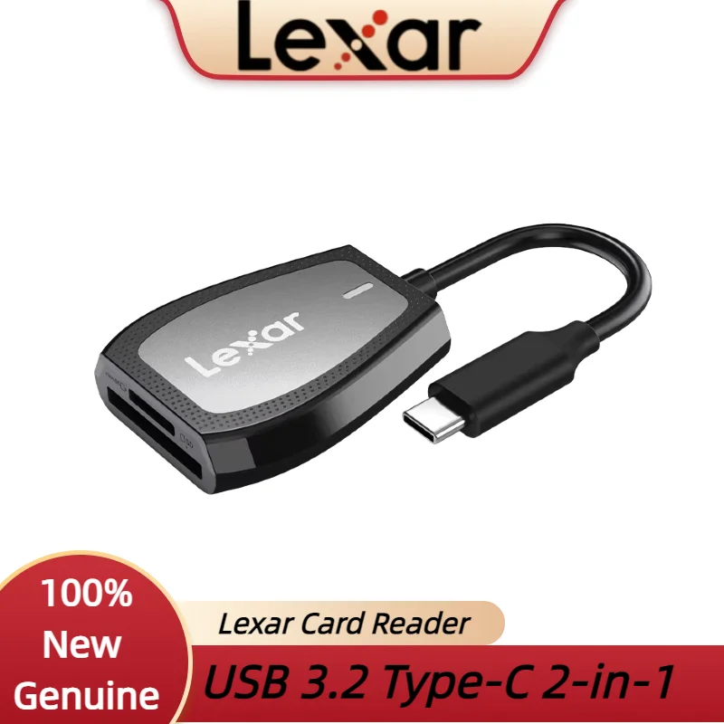 �y�Z�[�����zLexar Professional Type-C USB 3.2 �f���A���X���b�g���[�_�[�́ASD�����microSD UHS-II�J�[�h���T�|�[�g���A�ő�312MB/s�̓ǂݍ��ݑ��x������A���b�v�g�b�v��f�X�N�g�b�v�ɍœK�ł��B