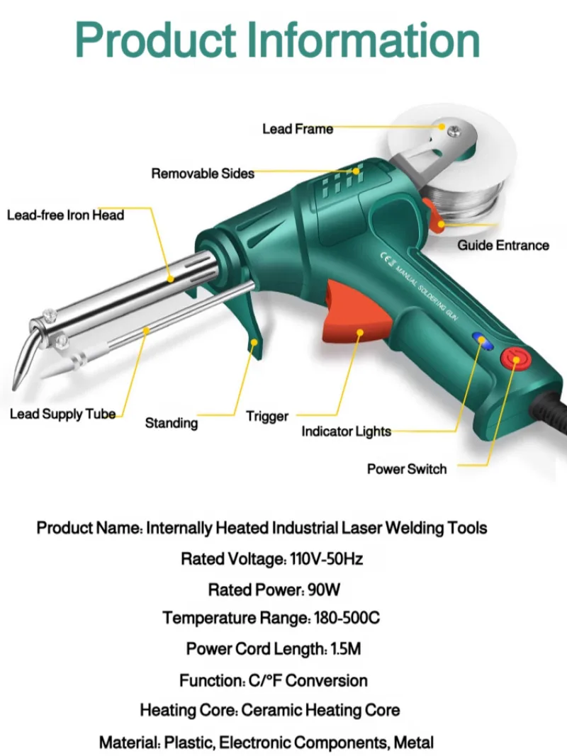 مجموعة أدوات لحام مريحة