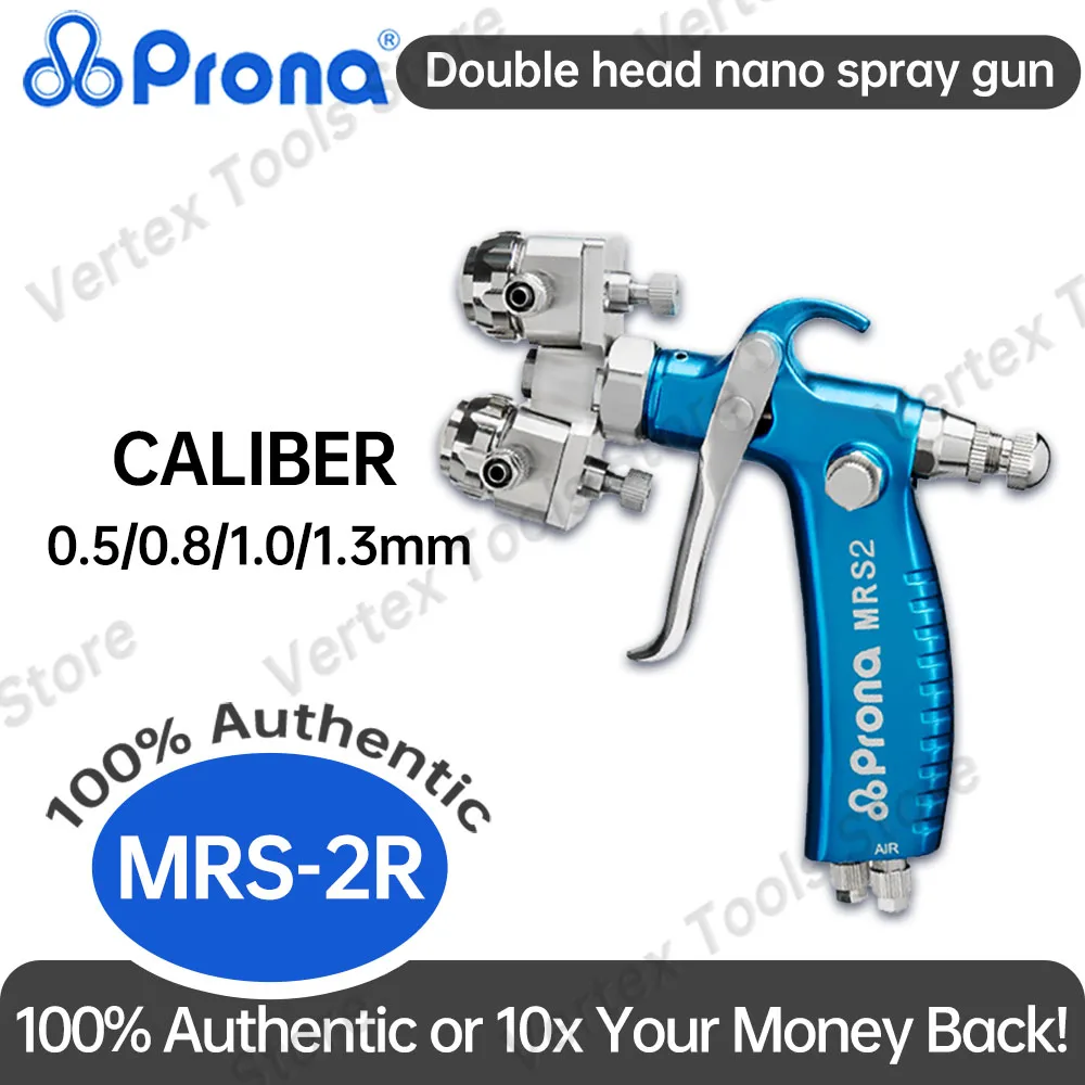 Taiwan Prona MRS-2R Automatic Pneumatic Spray Gun for Car Refinishing Woodwork Furniture Coating Line Efficient Painting Tool