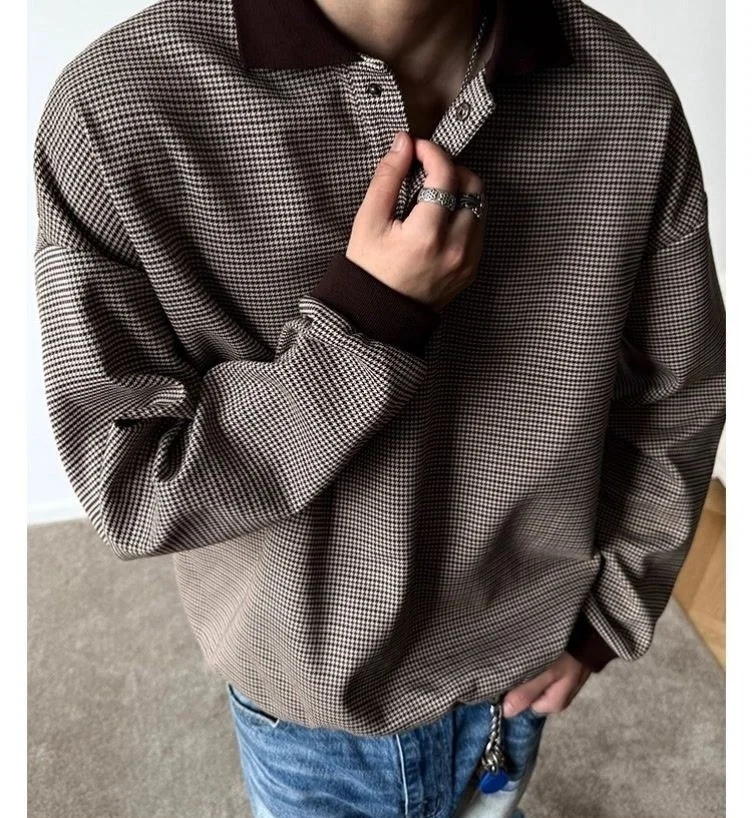 

Мужские худи в корейском стиле без капюшона с вышитым логотипом, хлопковые, повседневные, свободного кроя, простые, базовые, на каждый день, модные, удобные, мягкие