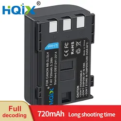 HQIX for Canon Powershot G7 G9 S70 S80 S30 S40 S45 Mv920 S50 S60 MV5iMC MV800i MV830i MV880i Camera NB-2L 2LH Charger Battery