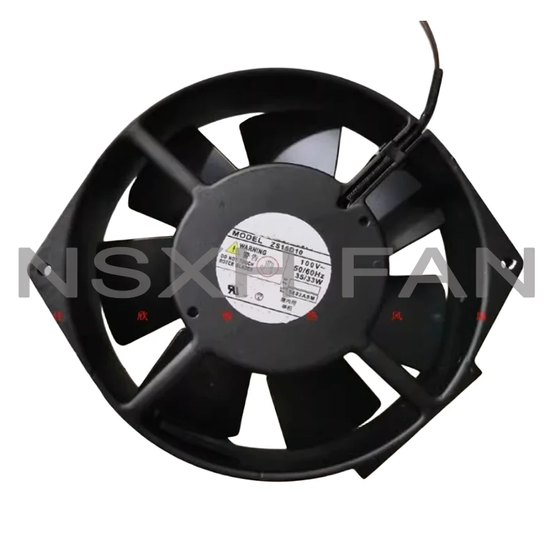 ZS15D10 AC 35/33W 172x172x38mm 2-Wire Server Cooling Fan