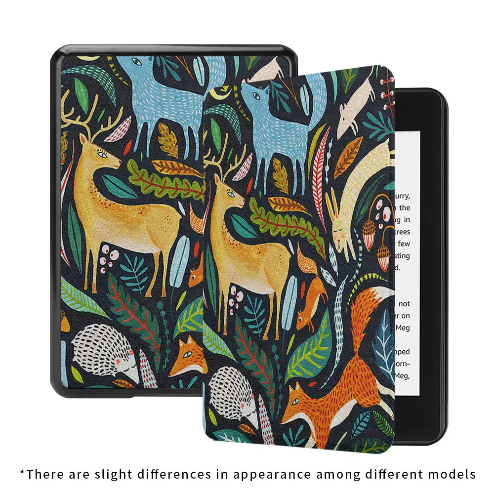 kindle case interesting patterns paperwhite5th Silicone soft shell  funda 2021 11th  8th generation TPU leather case anti fall