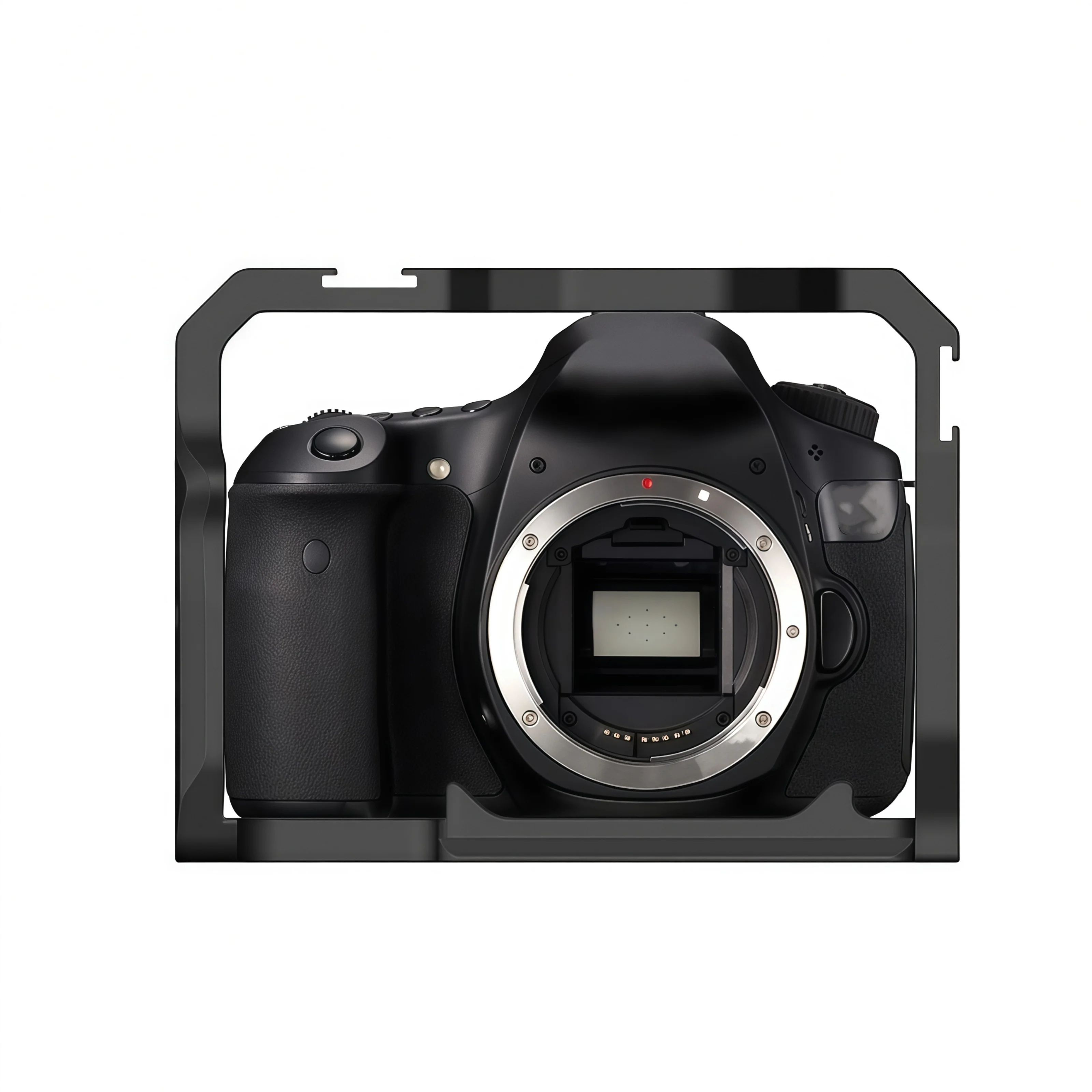 

Клетка для камеры с быстросъемным стабилизатором, подходит для Canon 70D 80D 90D, расширение функций для видеоблогов, прочная и легкая