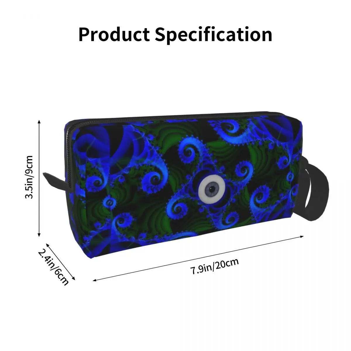 Custom Evil Eye Toiletry Bag Women Cosmetic Makeup Organizer Lady Beauty Storage Bags Dopp Kit Box Case