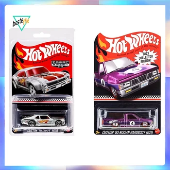 Hot Wheels Collectors Edition سلسلة نموذج سيارة نيسان شاحنة بيك اب شيفروليه كوليكتور إصدار سيارات ترويجية نموذج ألعاب للأولاد هدية