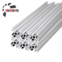 2PCS 20x20 Aluminum Profile 2020 T Slot 6mm CNC European Standard Aluminums Extrusion Profile Free Cut Extrusion Sliver Guide