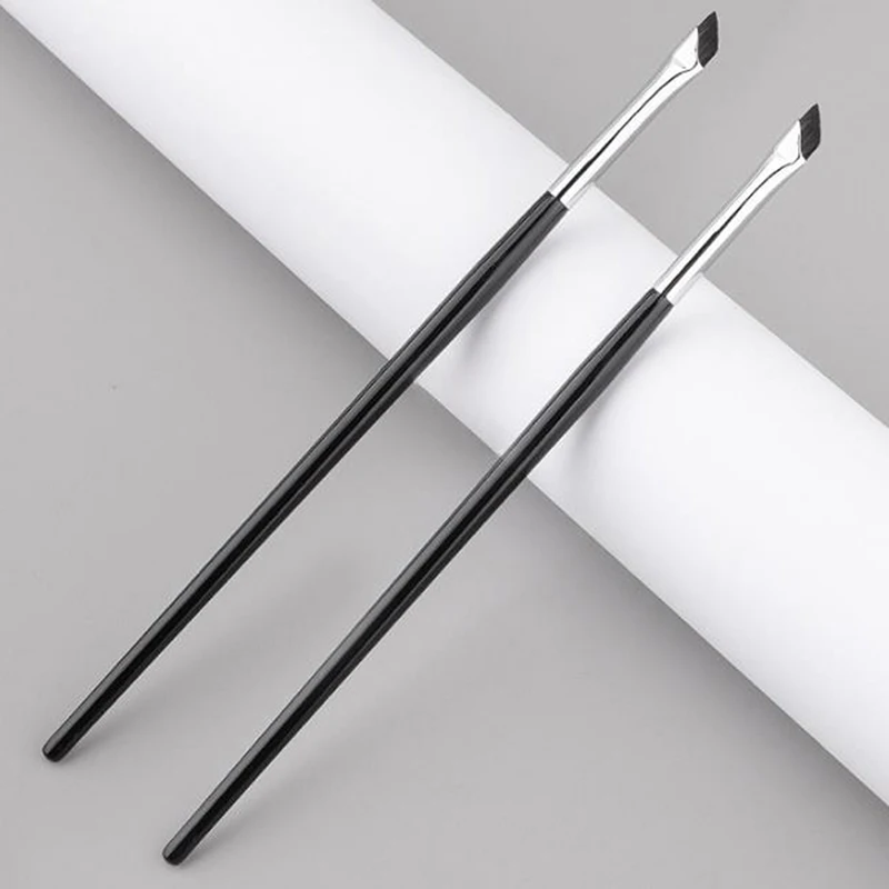 Upgrade Blade Eyeliner Brush Ultra Thin Fine Angle Flat Eyebrow Brush Under The Eyes Place Makeup Brush Precise Detail Brush