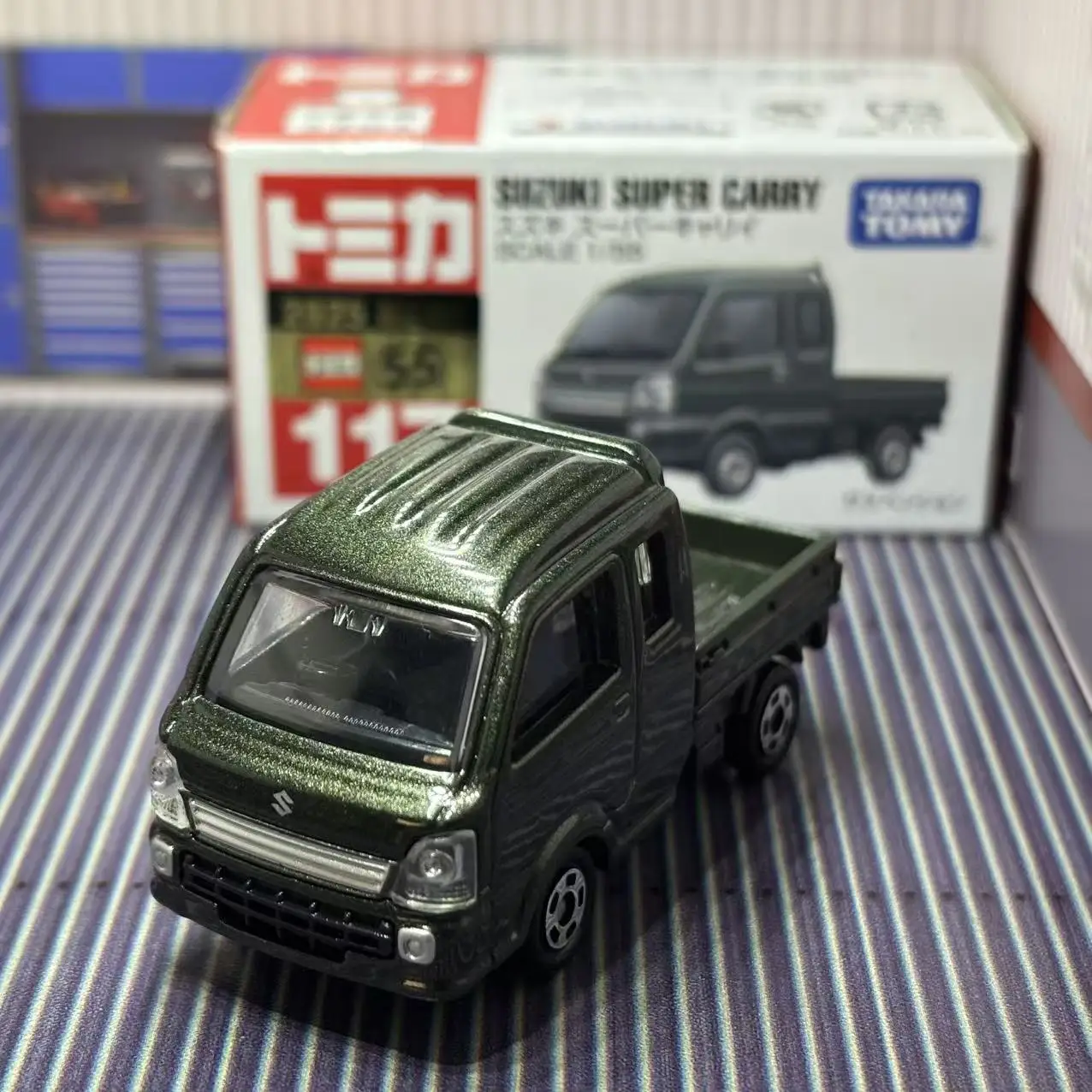 

Takara Tomy Tomica No.117 — Suzuki Super Carry, литая под давлением модель автомобиля, реплика серии, подарки для детей, игрушки для мальчиков