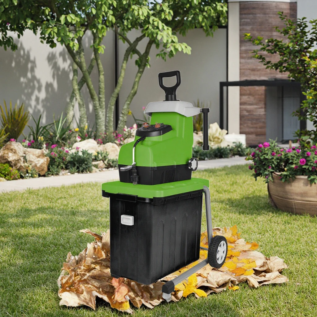 Wood Chipper Electric Shredder Machine Industrial Plastic Organic Waste Cable Shredder