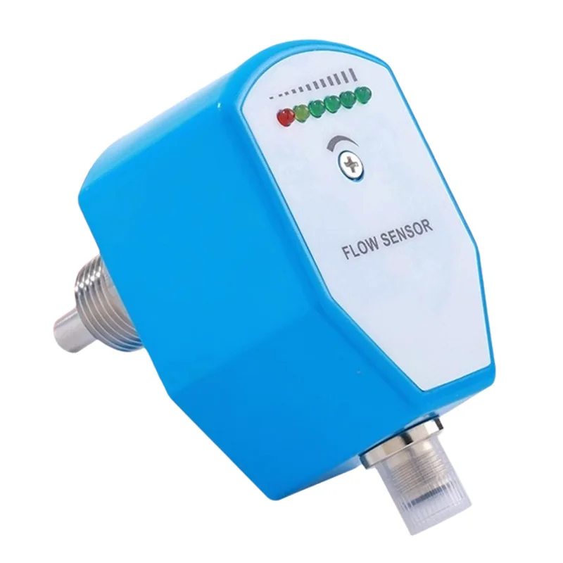 Thermal Conductive Water Flow Switches G1/2 G1/4 NPT1/4 Thread Flow Sensors Oil & Gas Pumps Electronic Plug-In Flow Controller