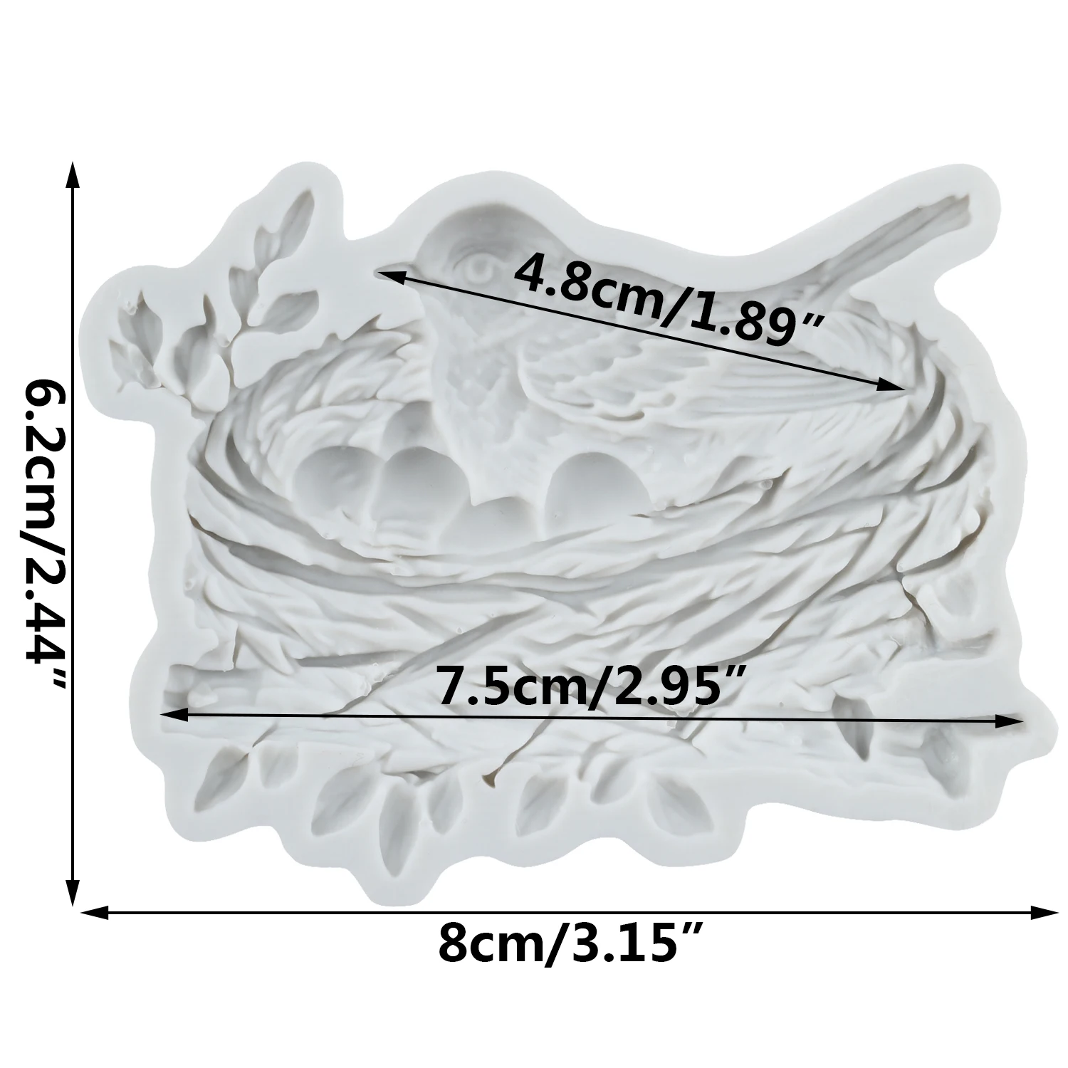 Силиконовые формы для птиц, птичье гнездо, инструменты для украшения торта помадкой, Топпер для кексов, шоколадные конфеты, сахар, ремесло, жевательная паста, полимерная глина