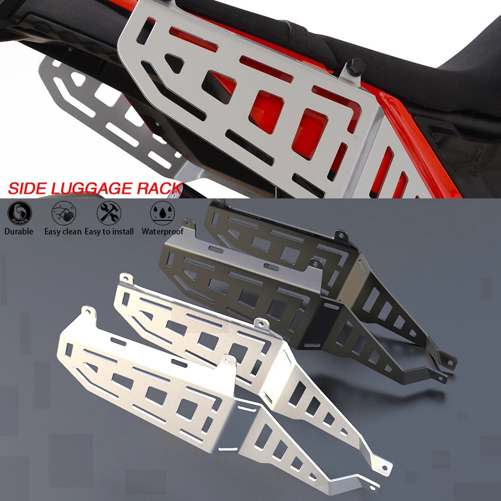 2023 2024 Luggage Side Rails For Yamaha Tenere 700 / T7 Tenere700 Side Luggage Rack Side Bracket Carrier / T700 2020 2021 2022