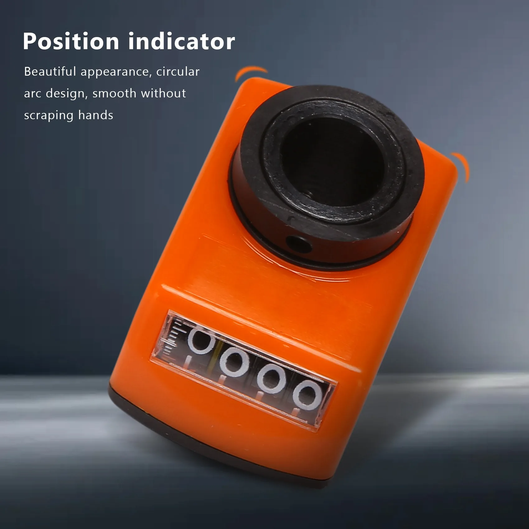 1PCS 14mm Position Indicator Counter 4-Digit Position Display Digital Position Indicator Machine Tool Industrial Counter