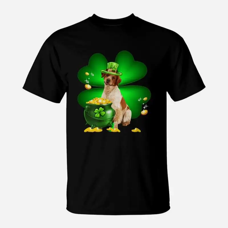 Brittany Shamrock St Patricks Day Irish Great Dog Lovers T-Shirt funny gifts designer t shirt men Brittany Shamrock St Patricks Day Irish Great Dog Lovers T-Shirt funny gifts designer t shirt men