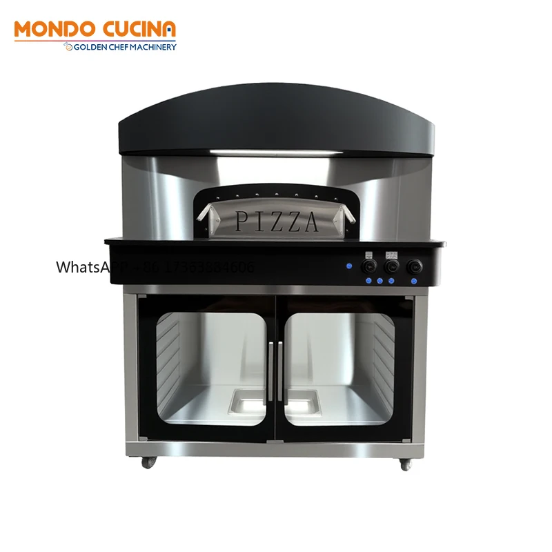 2026 Hot sellingCommercial Electric Pizza Oven All Stainless Steel 550°C Bakery Equipment 380v Voltage New Condition