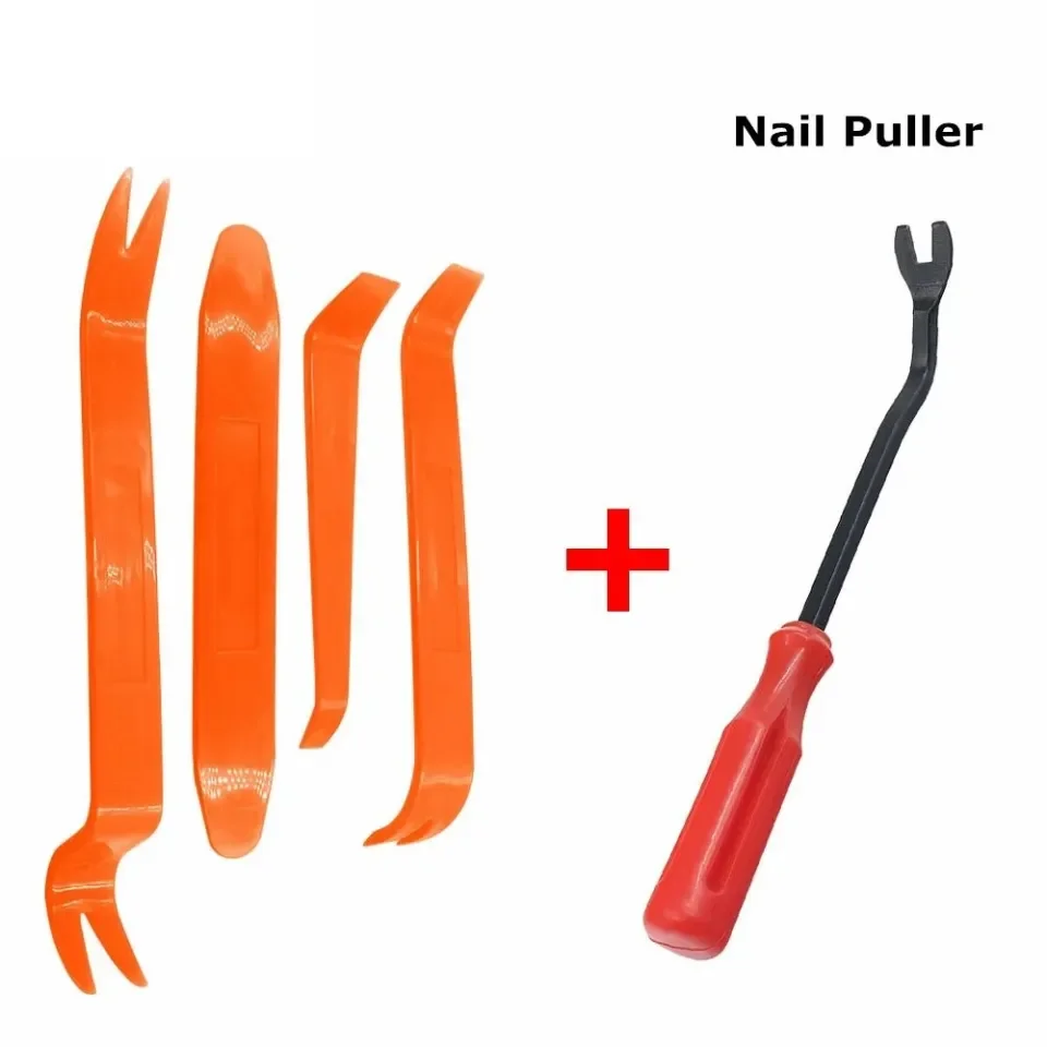 4 teile/satz tragbare Auto Panel Entfernung Tool Kit Nagel zieher Radio Audio Tür Pry Reparatur Clip Trim Dash Entfernung Installer Handwerkzeug
