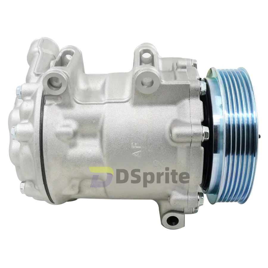 SD7C16  9654764280 9656574080 9660555380 1608473480 6453PP 6453PV 6453QT 6453RE for Peugeot 508/Citroen C5 2.0 2.2 ac compressor