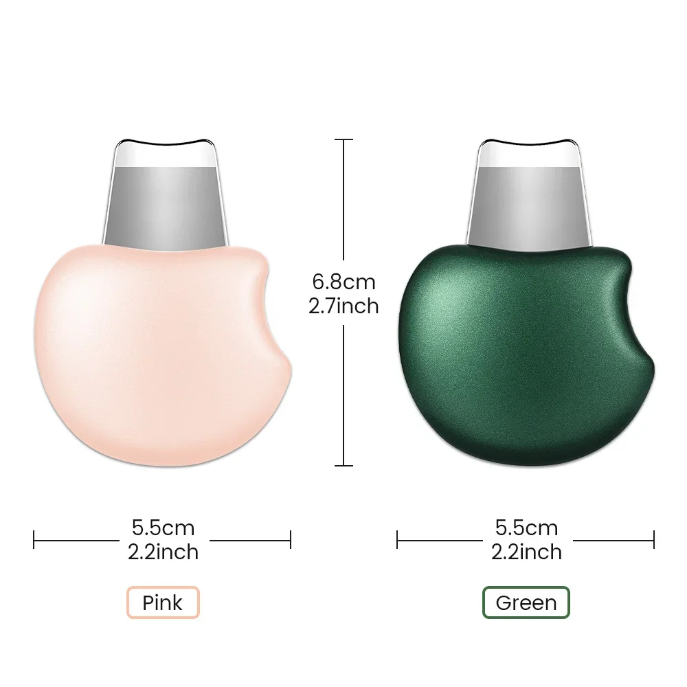 얼굴 피부 스크러버 얼굴 뒤집개 각질 제거기 딥 클렌징 도구, 블랙헤드 리무버, 모공 클리너, 바디 스킨 뒤집개 스킨 케어 도구