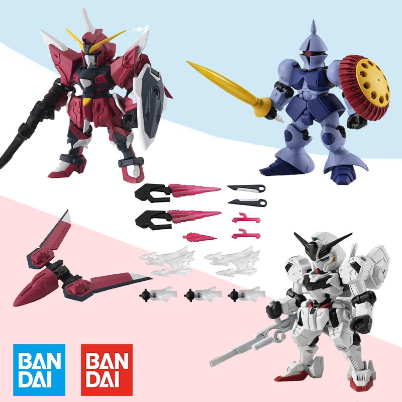 Bandai MOBILE SUIT ENSEMBLE MSE 26 CALIBARN JUSTICE GYAN STROM action Anime PVC Figure model kit Assembly toy gift for kids