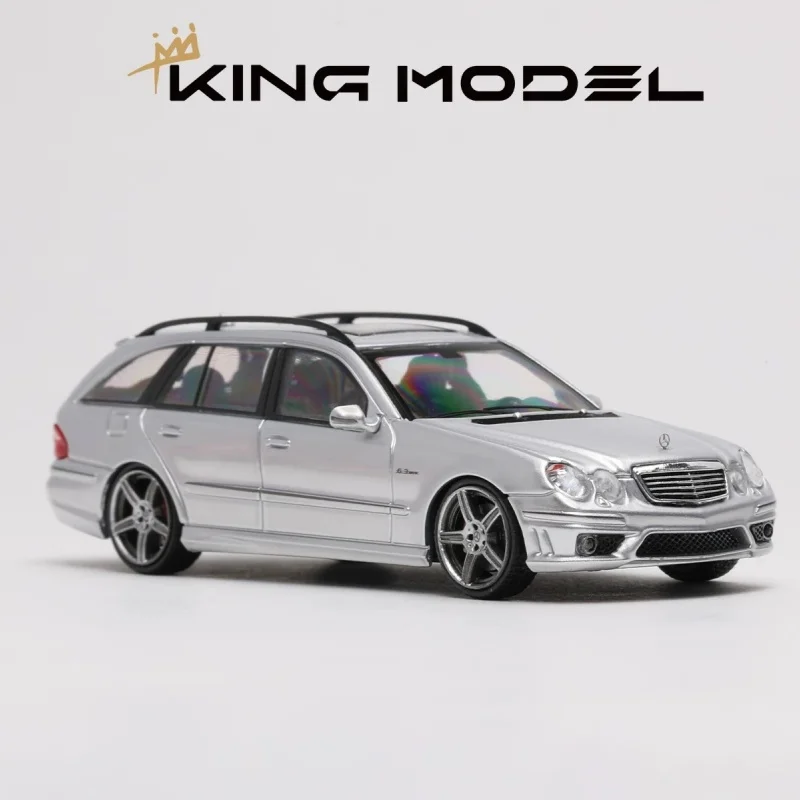 Pre-order *KingModel 1:64 C63 W204 Wagon Legering automodel - verzonden in maart