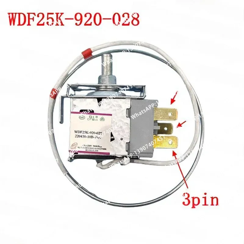 Thermostat for refrigerator Temperature Controller switch WDF25K-920-028 3pin Parts