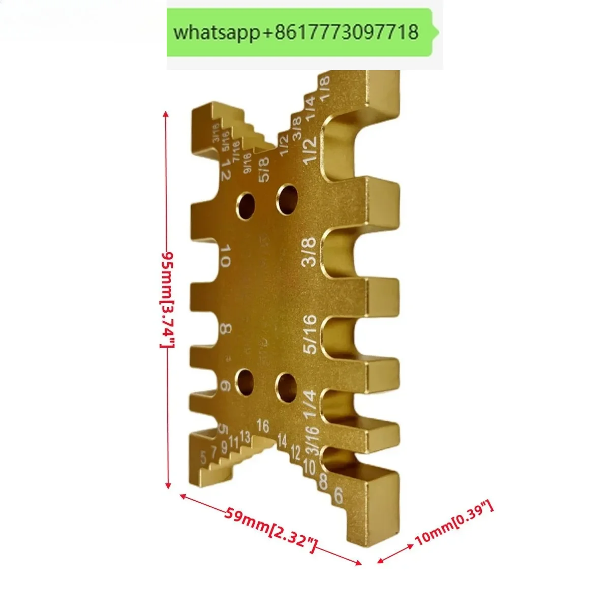 Woodworking tenon gauge, push handle  backer  auxiliary tools