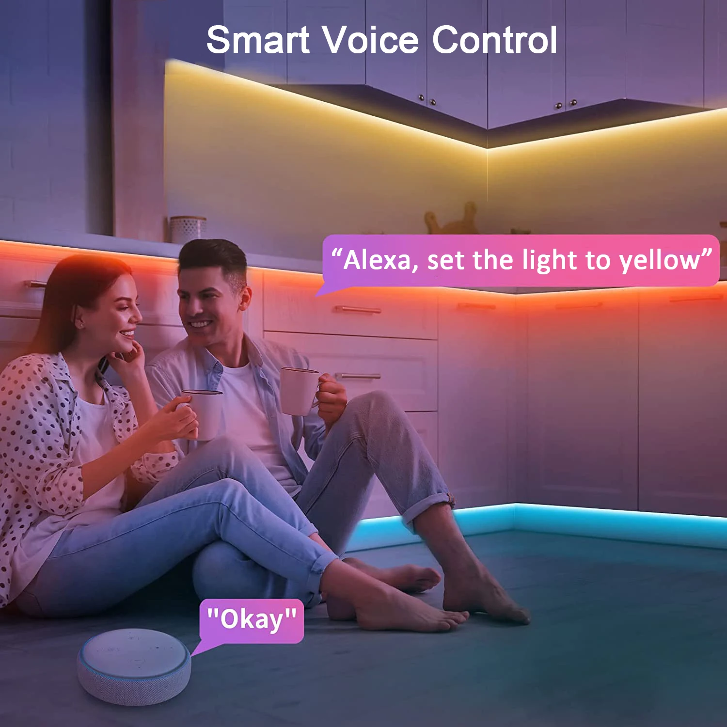 Tuya Smart Life neonowy pasek światło DC12V RGB elastyczny Neon ledowy taśma oświetleniowa do dekoracji domu, do pracy z Alexa Google Home