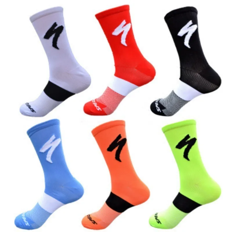 10Pairs Specialized Socks for Sports People Mountain Bike Race Cycling Socks Men\'s Mid-calf Socks Road Race Quick-drying Socks