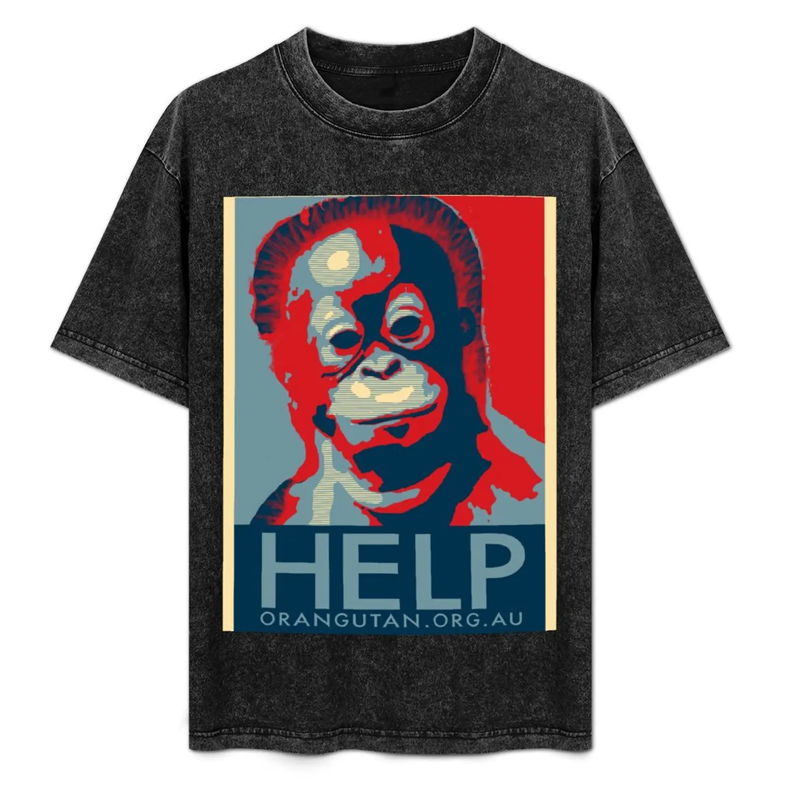 

HELP - Give Hope T-Shirt Work Utility Casual Tee Shirt
