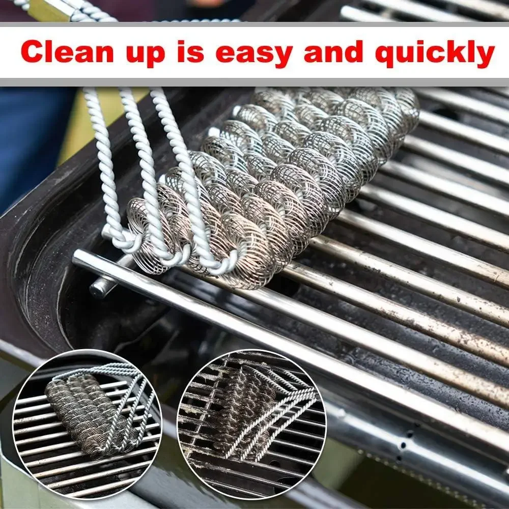 Stainless Steel 18 Cross Rods Cooking Grates Set of 2 Fits Weber Genesis E310 E320 E330 DCS Gas Grills Health Sanitary