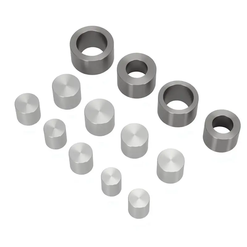 DTA4-For Coin Jewelry Making Swedish Wrap Punch & Die Set,Self-Centering Coin Ring Hole Punch Kit For Metal & Leather Craft