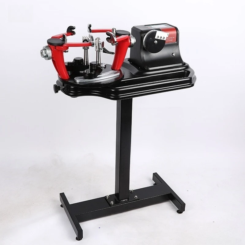 Automatic badminton racket threading machine, computer numerical control automatic threading machine