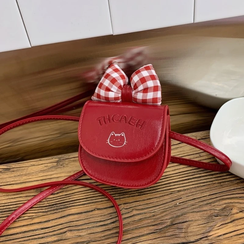 

Милые детские маленькие сумки на плечо с бантом Пиида, модная милая детская сумка через плечо с буквенным принтом, сумка для монет принцессы с героями мультфильмов для девочек