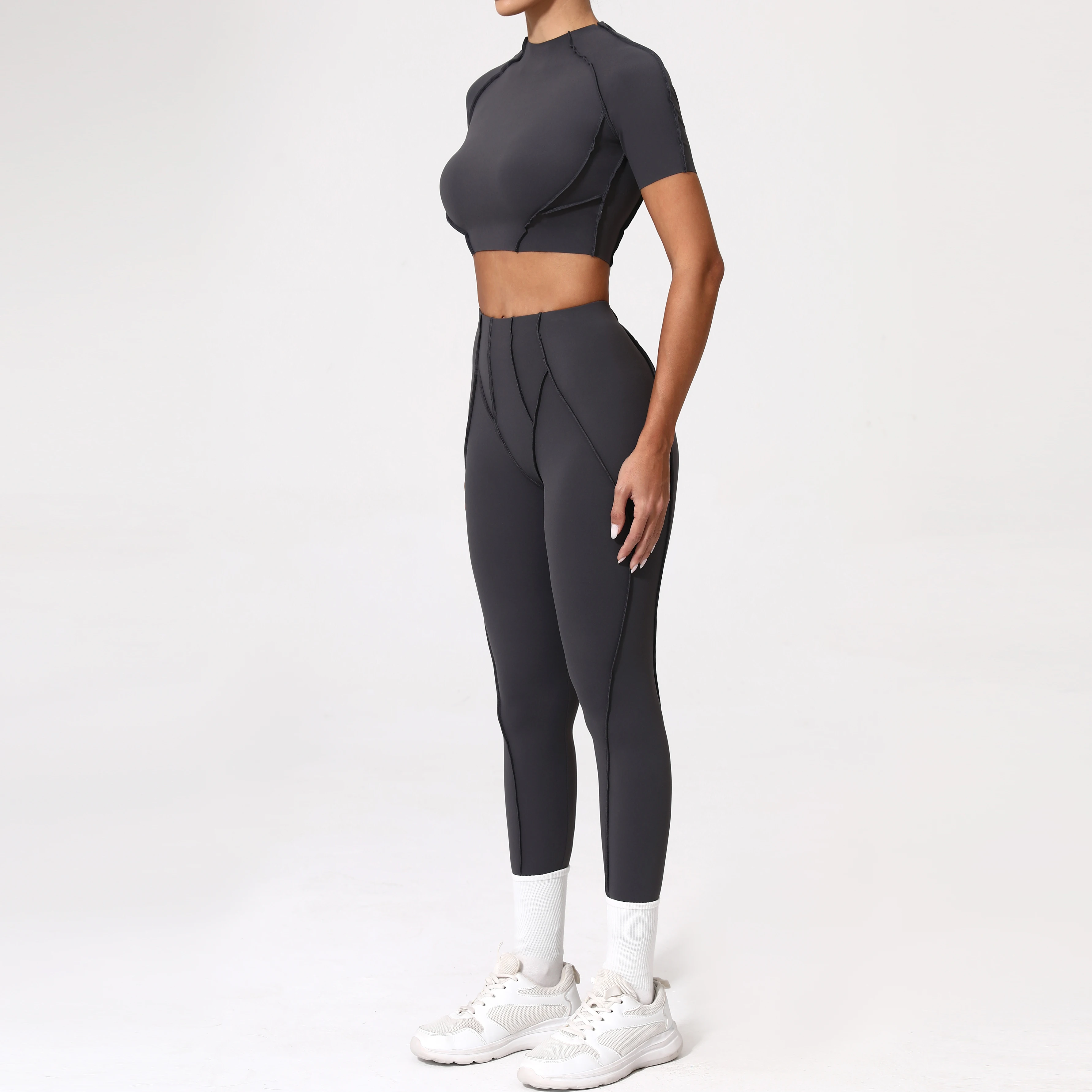 2PCS Yoga Suit Sports Set Wome - đánh giá và giá Summer Yoga Clothing