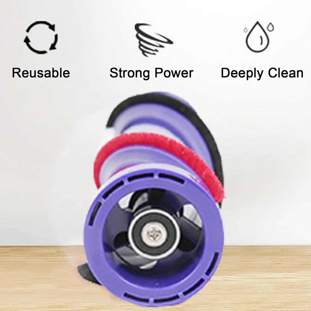 Щеточный валик для пылесоса Dyson V12, высокий крутящий момент, анти-запутывающая роликовая щетка, запасные части, роликовая щетка для щетки