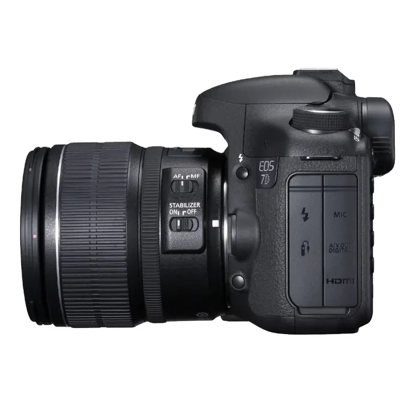 High-quality Appearance, Original Second-hand 7D with 18-135 Is Anti-shake HD Camera and Digital SLR Camera.