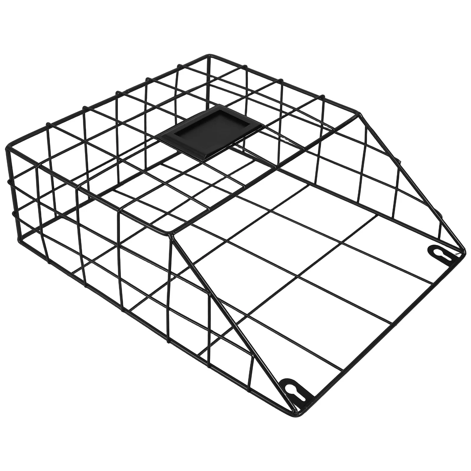 Black Wrought Iron Document Storage Rack Nordic Desk Accessories for Magazines Files Paper Organizer Desktop Organizer