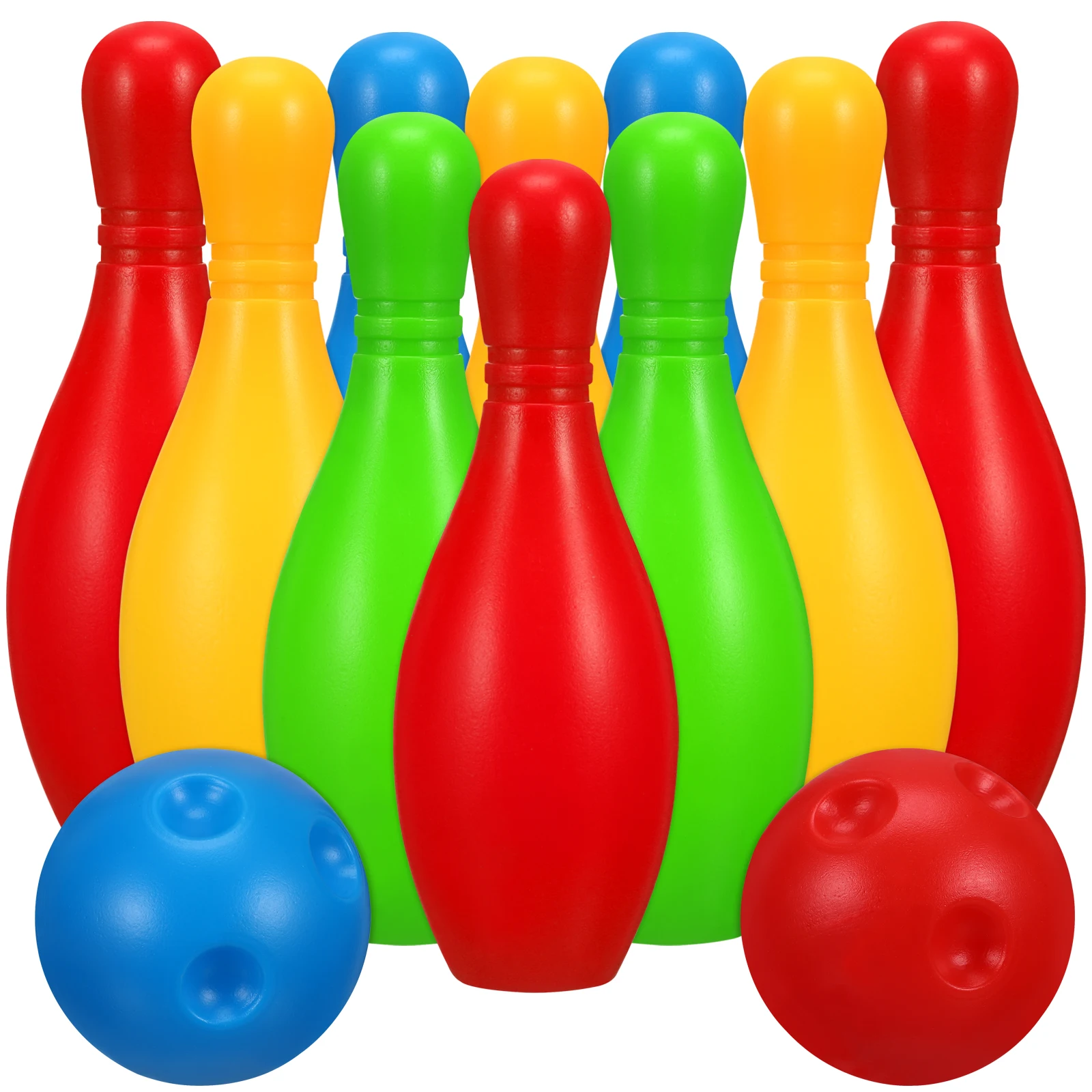 

Bowling Toy Set Kids Outdoor Bowling Child Game Educational Intelligence Development Preschool Toys Toddler Fun Colorful Design