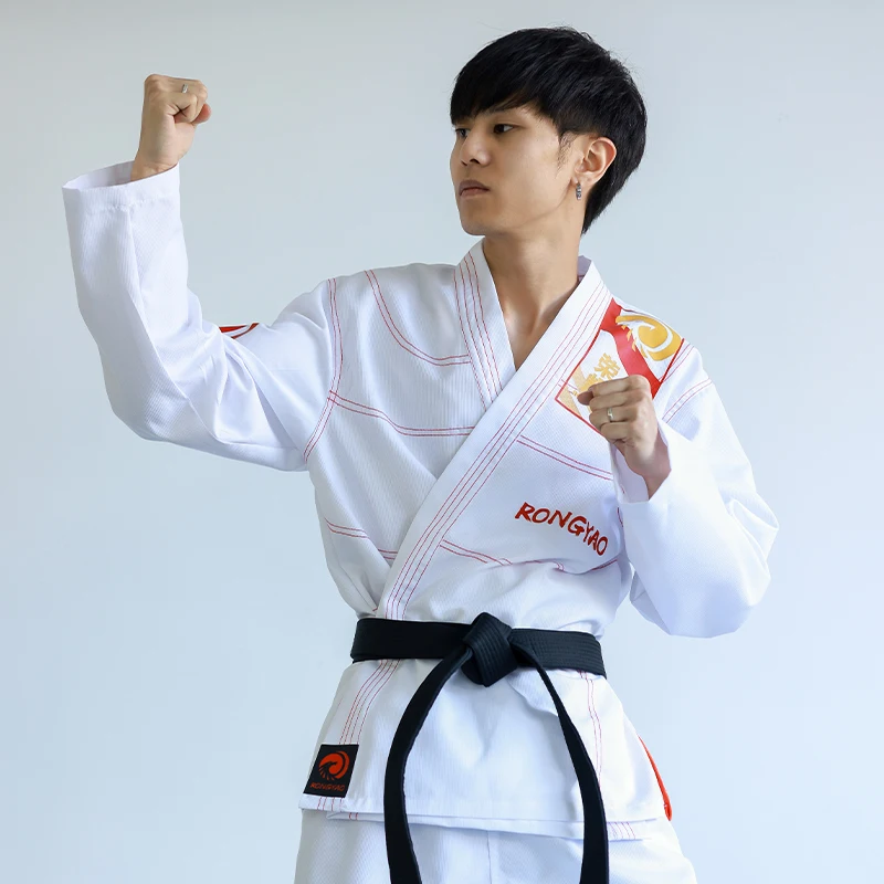 Black White TaeKwonDo Uniform Martial Arts Brand New Quality Karate Dobok Adult Kids